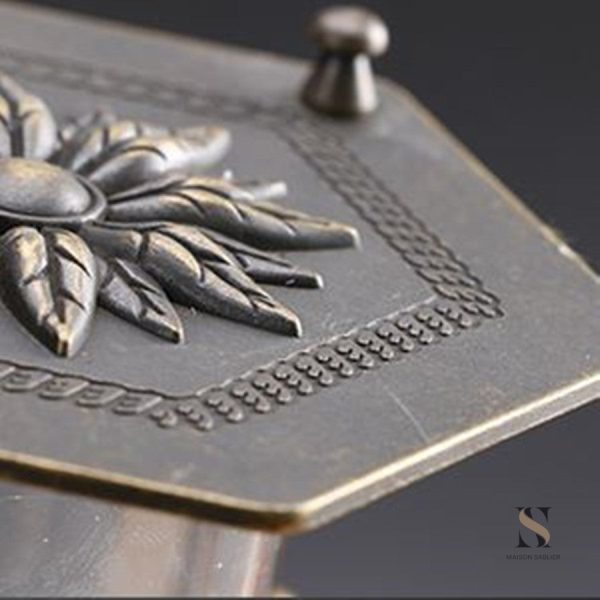 Sablier décoratif aux teintes marines apaisantes