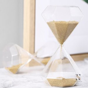 Accessoire de décoration : sablier maroc en coloris variés