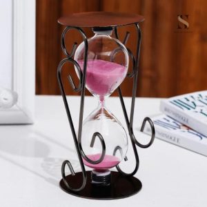 Sablier de 1 minute, élément de style pour la maison