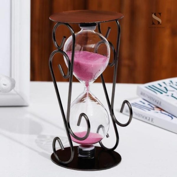 Sablier de 1 minute, élément de style pour la maison