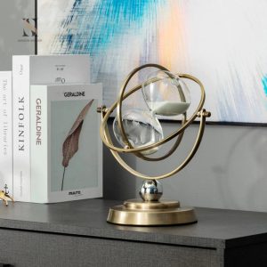 Sablier décoratif, objet d'art moderne pour la maison