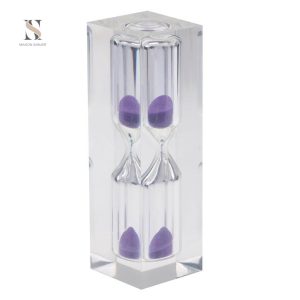 Sablier en forme d'œuf, accessoire élégant pour la maison