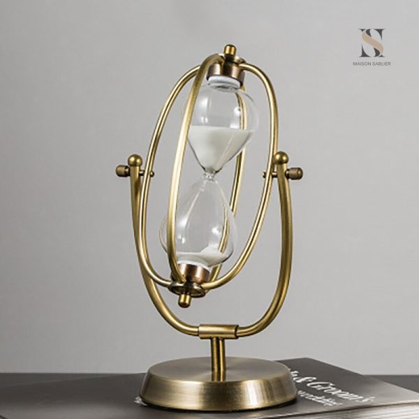 Sablier décoratif, accessoire de décoration intérieure