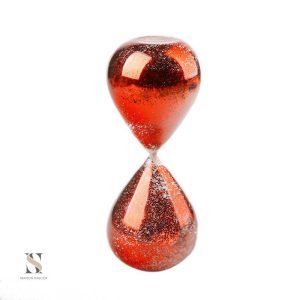 Sablier Paillette décoratif en verre et sable coloré