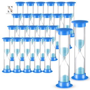 Sablier en plastique, accessoire de mesure du temps