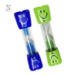 Sablier de minuterie pour un lavage efficace des dents