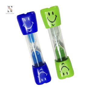 Sablier de minuterie pour un lavage efficace des dents
