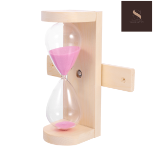Sablier décoratif pour salle de bain, design élégant et pratique