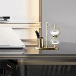 Sablier design moderne, élément de décoration intemporel
