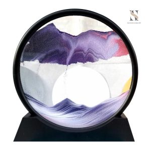 Sablier rond décoratif pour une touche élégante à votre intérieur