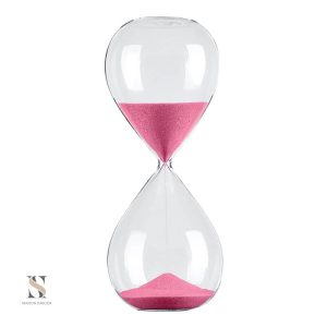 Sablier Rose élégant pour décoration intérieure