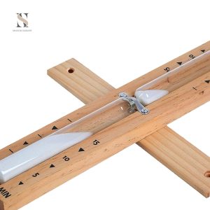 Sablier Sauna en verre pour un timing parfait lors de la détente