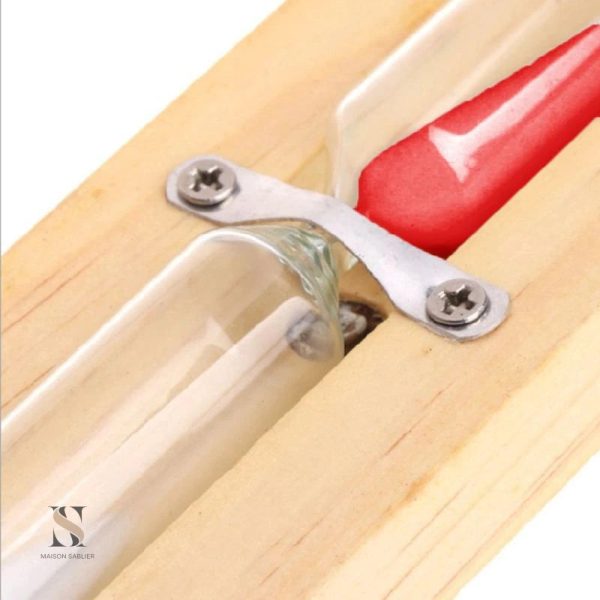 Sablier en bois, accessoire de relaxation pour sauna et bien-être