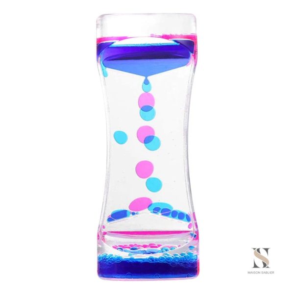 sablier-sensoriel-bebe-1 Sablier sensoriel pour bébé en couleurs apaisantes