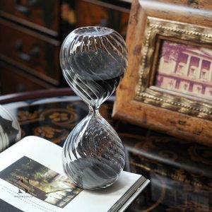 Sablier en spirale, accessoire élégant pour la décoration intérieure