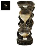 Sablier Steampunk au design vintage et original