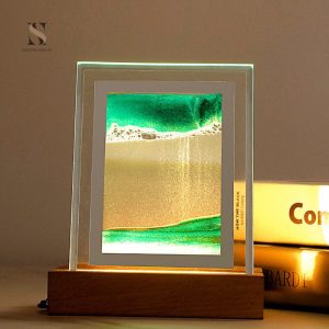 Sablier élégant avec design artistique et fonctionnel