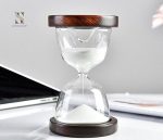 Sablier décoratif en verre, accessoire de décoration intérieure
