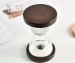 Sablier en verre, objet décoratif pour un style moderne