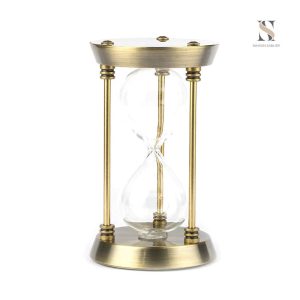 Sablier vide en verre pour décoration intérieure