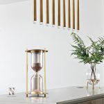 Élément de décoration intérieure : sablier vintage
