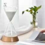 Sablier de méditation, accessoire zen pour intérieur chic
