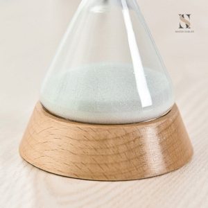 Sablier design moderne, élément décoratif relaxant