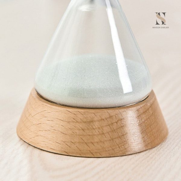 Sablier design moderne, élément décoratif relaxant