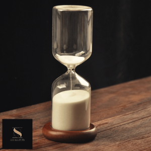 Sablier vintage pour décoration intérieure élégante
